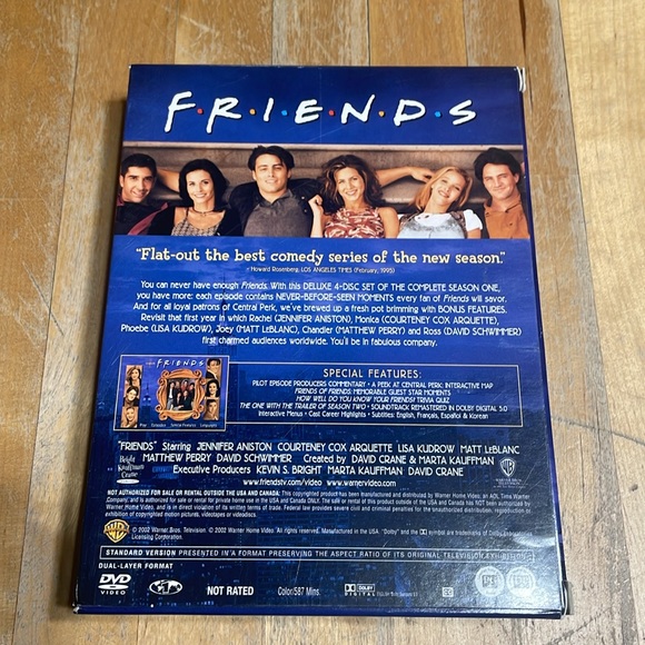 Friends Season 1 dvd box set - Picture 2 of 5